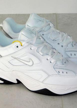 Чоловічі кросівки nike m2k tekno білі, якісні спортивні демі кроси