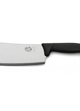 Кухонна сокира victorinox fibrox для м'яса 180 мм чорна (5.4003.18)