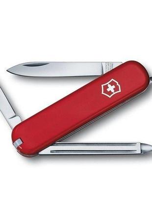 Швейцарський ніж victorinox cavalier 74 мм 7 функцій червоний (0.6403)