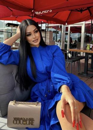Платье рубашка мини от zara, размер м
