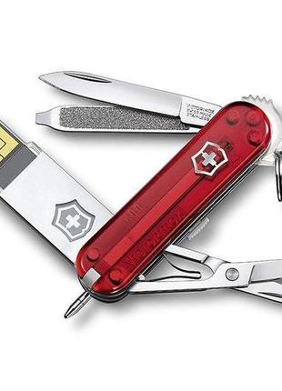 Ніж victorinox з usb-модулем на 32 гб 58 мм червоний (46125.tg32b)