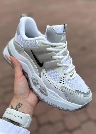 Жіночі кросівки nike air white3 фото