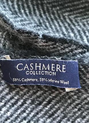 Cashmere, элегантный шарф (унисекс), 50%кашемир, 50%шерсть мериноса, тёплый, мягкий, приятный к телу, комфортный.6 фото