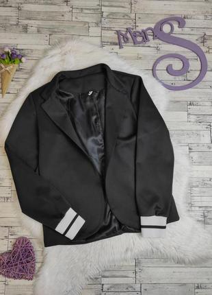 Жіночий костюм tlovka комплект піджак і чорний штани з білими лампасами розмір м 462 фото