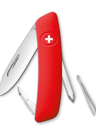 Швейцарський ніж swiza d01 червоний (101000)1 фото
