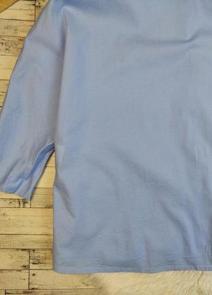Женская рубашка massimo rebecca голубая с белыми точками рукав три четверти размер s 446 фото
