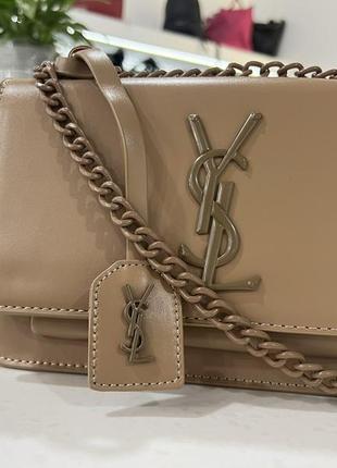 Женская брендовая сумка yves saint laurent ив сен лоран в расцветках, сумка на плечо, кросс боди1 фото