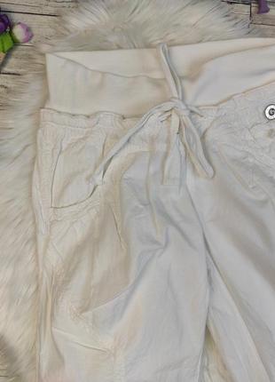 Женские шорты o&s хлопковые белые бриджи размер 40 xxs и 46 м2 фото