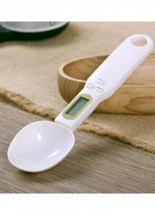 Мірна ложка-ваги електронна з рк дисплеєм вага до 500 г digital spoon scale2 фото