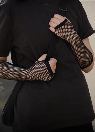 Женские сетчатые перчатки