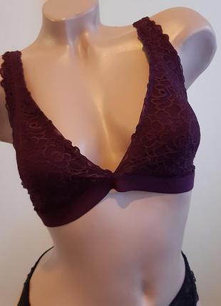 Ажурное бельё,  лиф, бра, бралетт с мягкими чашками,  размер 80в.