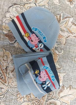 Набор шапка шарф