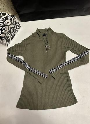 Водолазка гольф хаки