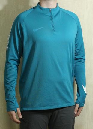 Чолoвічий лонгслів на флісі nike dri fit