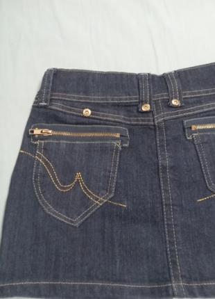 Юбка джинсовая стрейч умеренная на 40-42 г.6 фото