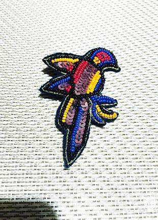 Брошь «птица»