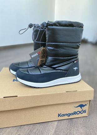 Дутіки чобітки утеплені оригінал kangaroos 39347-5101 рр.37-413 фото