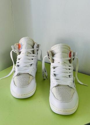 Nike off-white air jordan кросівки2 фото