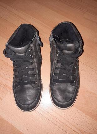 Ботинки серые pepstep 31р.2 фото