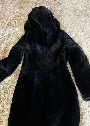 Шуба roberto ferretti мутон и натуральная норка