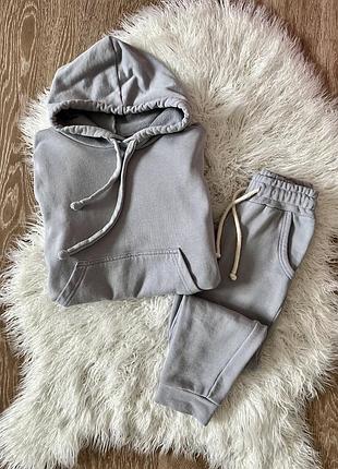 Детский спортивный костюм худи штаны стиль zara