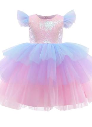 Сукня одноріг плаття единорог єдинорог8 фото