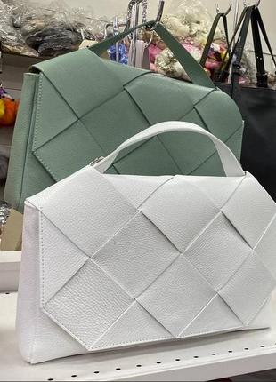 Кожаная сумка через плечо италия