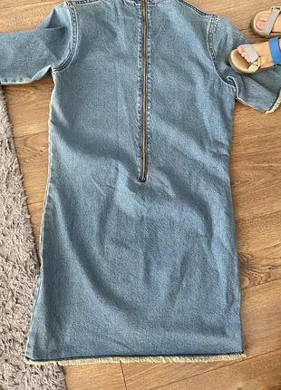 Джинсова плаття міні2 фото