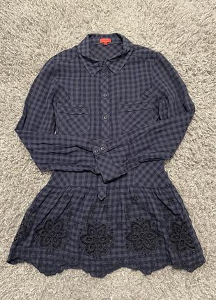 Рубашка туника женская приталенная классическая от tissaia