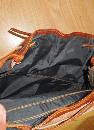 Жіночий шкіряний рюкзак.7 фото