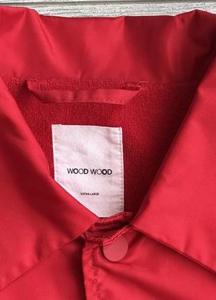 Куртка wood wood red kael jacket6 фото