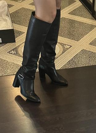 Massimo dutti сапоги трубы2 фото