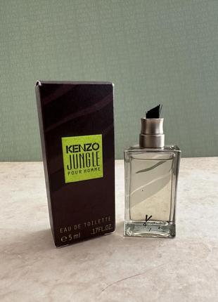 Kenzo jungle pour homme(jungle zebra) туалетна вода мініатюра1 фото