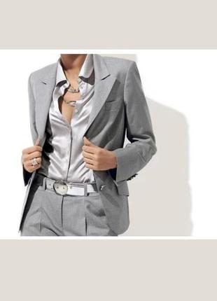Костюм класичний, брючний, бізнес леді, жакет, піджак, брюки1 фото