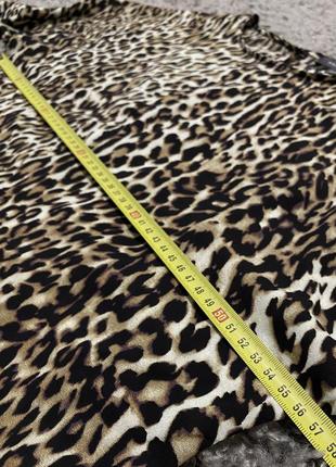 Блуза женская леопардовая свободного кроя от primark10 фото