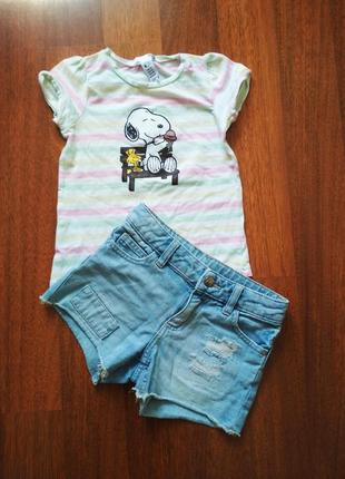 Футболка h&m 4-5 лет