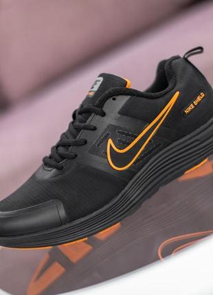 Nike shield running кроссовки мужские термо найк водонепроницаемые осенние зимние на флисе ботинки низкие3 фото