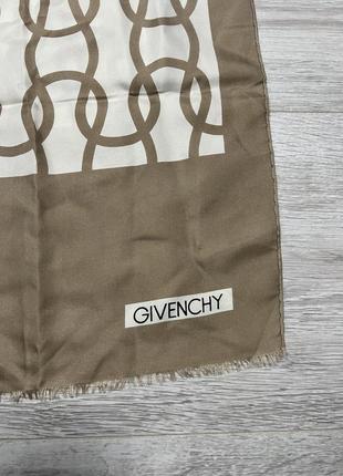 Шелковый шарф givenchy3 фото