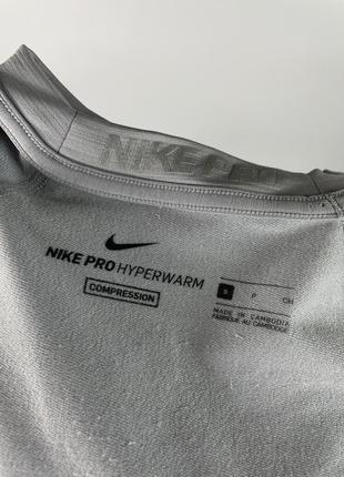 Компрессионный лонгслив nike pro hyperwarm9 фото