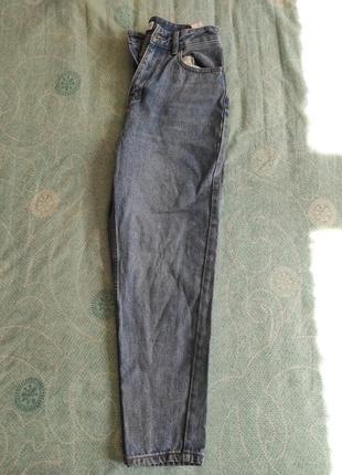 Джинсовые брюки мом s хлопок