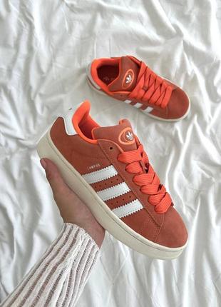 Кроссовки adidas campus orange