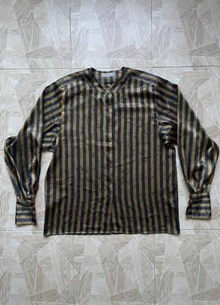 Пижамная рубашка rare vintage aquascutum of london monogram pajamas shirt gucci prada fendi lv dior2 фото