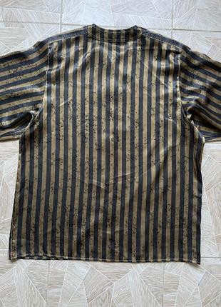 Пижамная рубашка rare vintage aquascutum of london monogram pajamas shirt gucci prada fendi lv dior6 фото