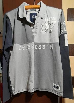 Крутая брендовая кофта поло, тёплый батник