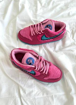 Женские кроссовки розовые nike sb dunk х grateful dead pink9 фото