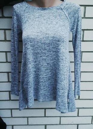 Гарна тонка, в'язана,трикотажна кофта(меланж) а силуету,віскоза, hollister