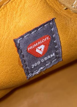 Зимние ботинки timberland pro primaloft 200 gram термо утепленные теплые кожаные нубуковые коричневые размер 37 37.5 387 фото