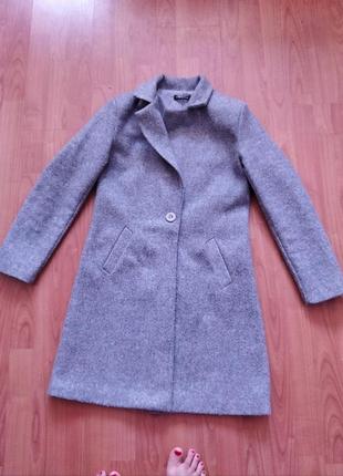 Пальто на одну пуговицу, демисезонное1 фото
