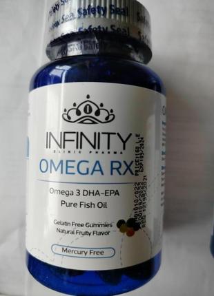 Omega rx omega-3 мармелад (для детей) 60 мармеладок египет1 фото