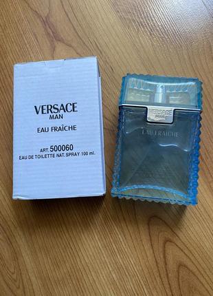 Чоловічі парфуми versace man eau fraiche (тестер) 100 ml.